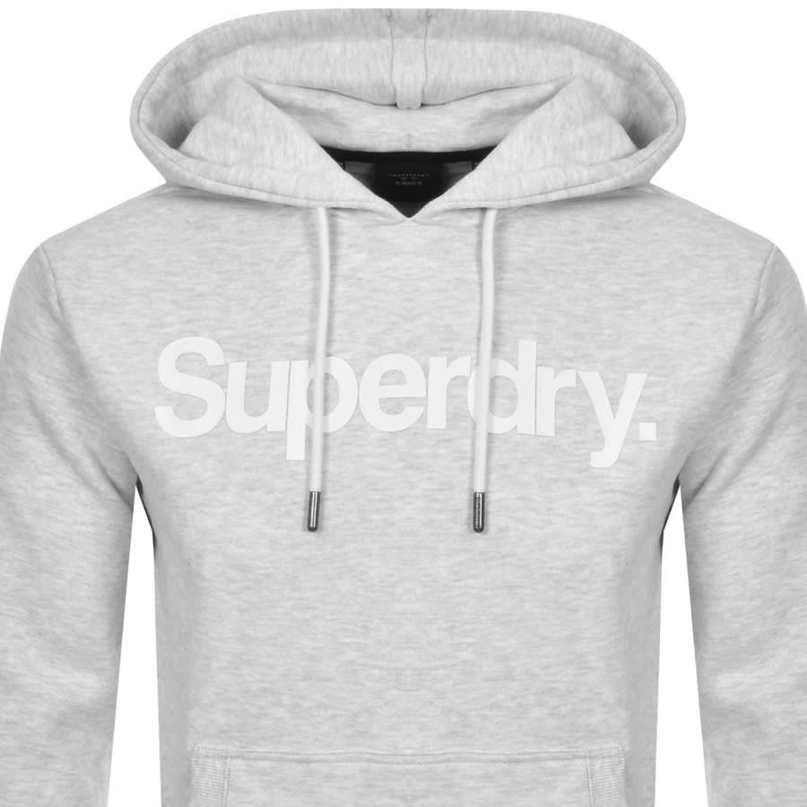 Alternative Image for ProductSuperdry Logo Hoodie Grey2
